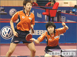 福原選手と坂本選手