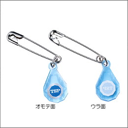 ゼッケンピン・ティアドロップ