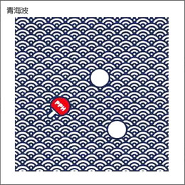 吸着シート 青海波