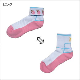 2WAYロゴソックス 22cm~24cm