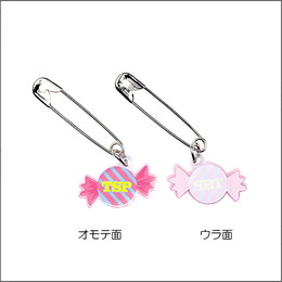 ゼッケンピン キャンディー