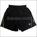 24656　【卓球　中古】　A　パンツ　ブラック×イエロー/S