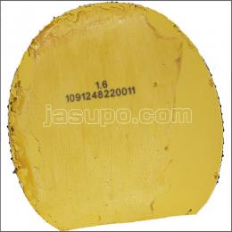 24789　【卓球　中古】　C　グラスディーテックス　黒/1.6mm