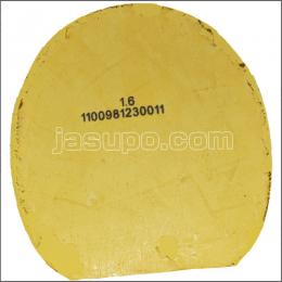 24791　【卓球　中古】　C　グラスディーテックス　黒/1.6mm