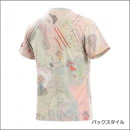 ネコねこ猫パンチ スポーツTシャツ(NP2-STF)やんのかピンク