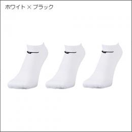 [-80％]3Pソックス(アンクル)32JX2201