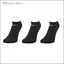 [-80％]3Pソックス(アンクル)32JX2201