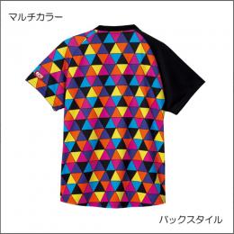決算】カラフルトライアングルゲームシャツ