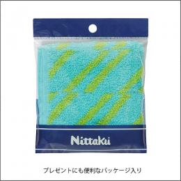 ストライプハンカチタオル