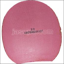 23829　【卓球　中古】　B　ヴェンタス リンバー　赤/2.0㎜