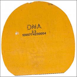 23842　【卓球　中古】　B　DNAドラゴングリップ55　黒/MAX