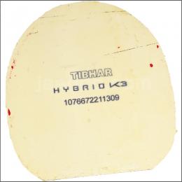 23901　【卓球　中古】　B　ハイブリッドK3　赤/2.0㎜