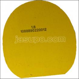 23976　【卓球　中古】　B　GTT 45　赤/1.6㎜