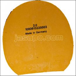 24057　【卓球　中古】　C　バラクーダ　赤/2.0mm