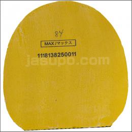 25508　【卓球　中古】　A　ライガン　黒/特厚