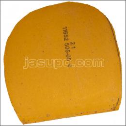 24179　【卓球　中古】　B　ヘキサーピップスプラス　黒/2.1mm
