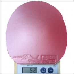 25511　【卓球　中古】　特A　ラクザXX　赤/特厚
