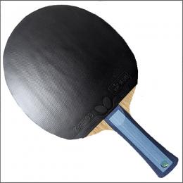 25558　【卓球　中古】　　特Aラバー貼りラケット　FL/
