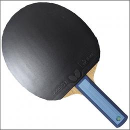 25559　【卓球　中古】　　特Aラバー貼りラケット　ST/