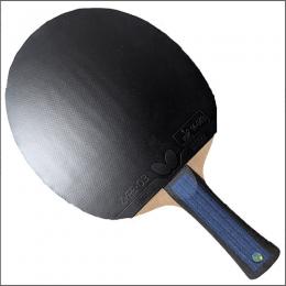 25560　【卓球　中古】　　特Aラバー貼りラケット　FL/