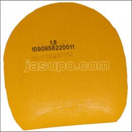 24197　【卓球　中古】　A　VO>101　赤/1.8mm