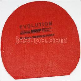 24229　【卓球　中古】　B　エボリューションMX-P　赤/2.1mm