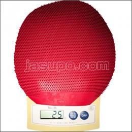24935　【卓球　中古】　B　カールP-1V　赤/0.5mm