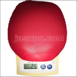 24936　【卓球　中古】　B　カールP-1V　赤/0.5mm