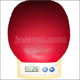 24937　【卓球　中古】　B　カールP-1V　赤/0.5mm