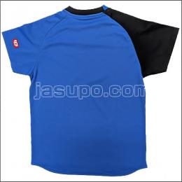 24528　【卓球　中古】　A　ウェア　ブルー/S