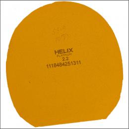 25917　【卓球　中古】　A　ヘリックスプラチナ55　黒/MAX