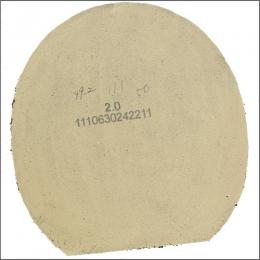 25918　【卓球　中古】　A　ニューゾーン55　黒/2.0mm