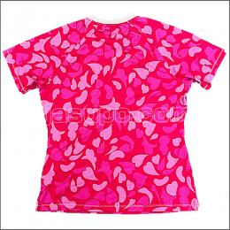 24649　【卓球　中古】　B　ウェア　ピンク/M