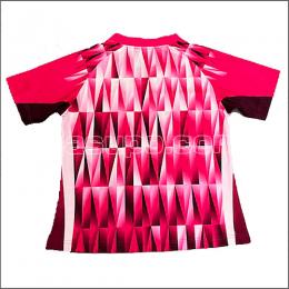 23590　【卓球　中古】　　ウェア　ピンク/XL