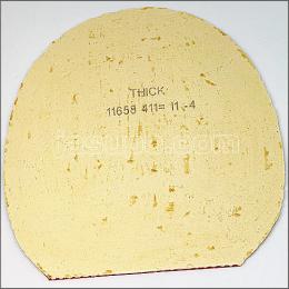 24685　【卓球　中古】　B　ラクザXソフト　赤/厚