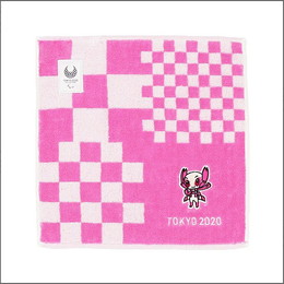 【東京2020】パラリンピックマスコット刺繍ミニタオル