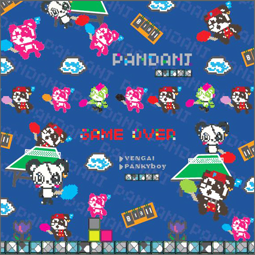 GAMEOVER!!ラバーシート/ネイビーブルー(GO1-RBS)