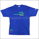 21338　【卓球　中古】　　ウェア　ブルー/L