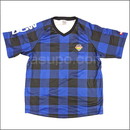 21917　【卓球　中古】　　ウェア　ブルー×ブラック/L