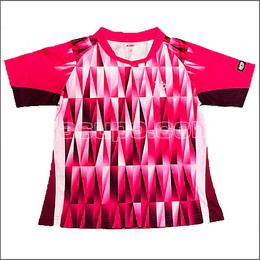 23590 【卓球 中古】 ウェア ピンク/XL