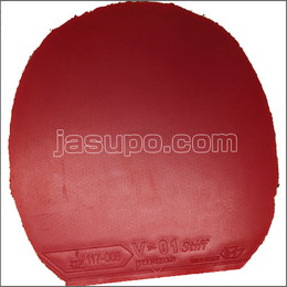 23651 【卓球 中古】 B V>01スティフ 赤/2.0mm