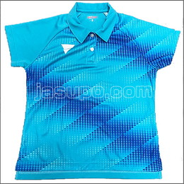 23663 【卓球 中古】 ウェア 水色/S