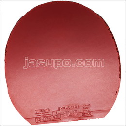 24047　【卓球　中古】　C　エボリューションEL-S　赤/1.9mm
