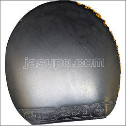 24054　【卓球　中古】　C　アクーダS2　黒/2.0mm