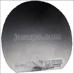 24113　【卓球　中古】　B　ラクザXX　黒/特厚