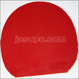 24232　【卓球　中古】　B　ラクザX　赤/中厚