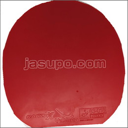 24234　【卓球　中古】　B　ラクザX　赤/厚