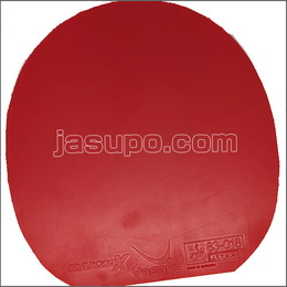 24235　【卓球　中古】　B　ラクザX　赤/中厚