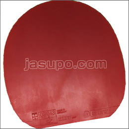 24381　【卓球　中古】　B　ヘキサーグリップ　赤/1.9㎜
