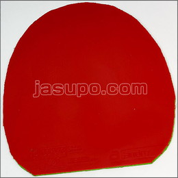 24384　【卓球　中古】　B　ヘキサーグリップ　赤/1.9㎜